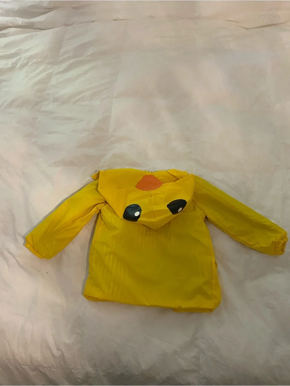 Adorable 2T Yellow Duck Hooded Rain Jacket